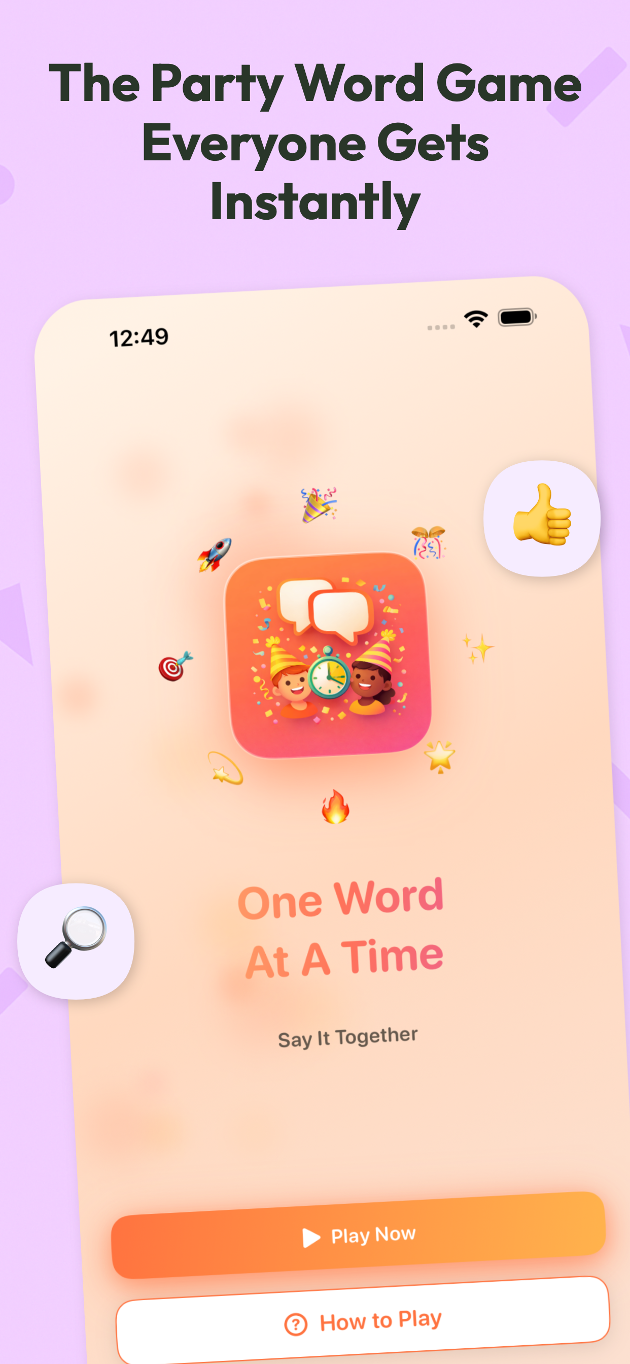 One Word At A Time - Party Word Game