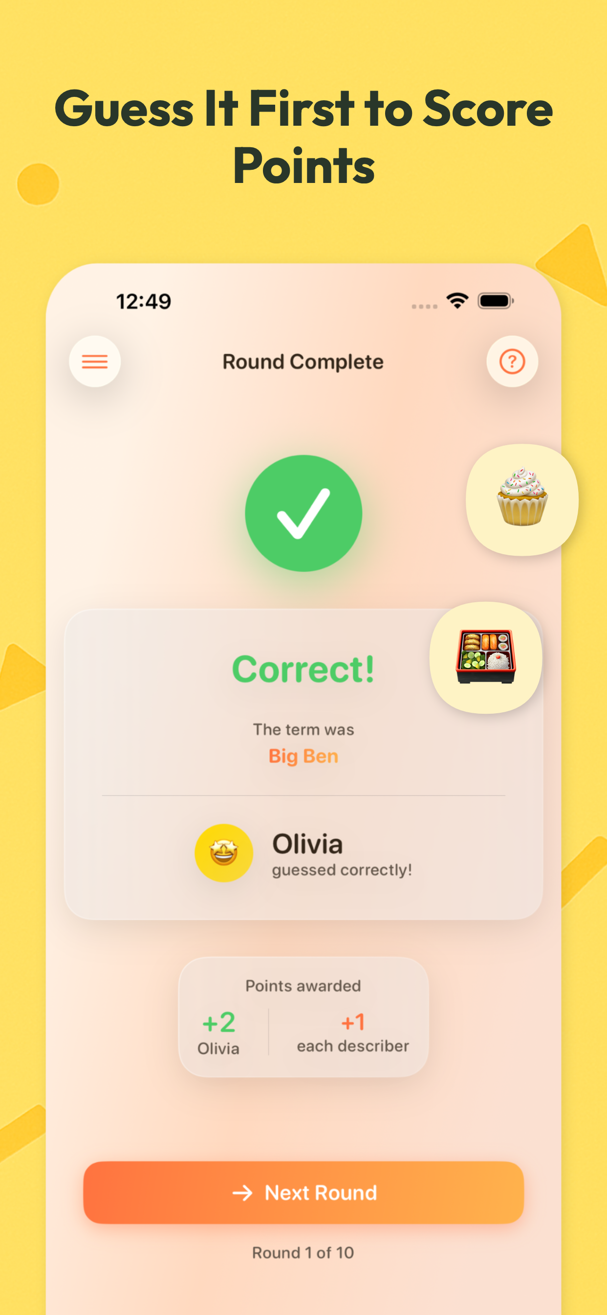 One Word At A Time - Correct Guess