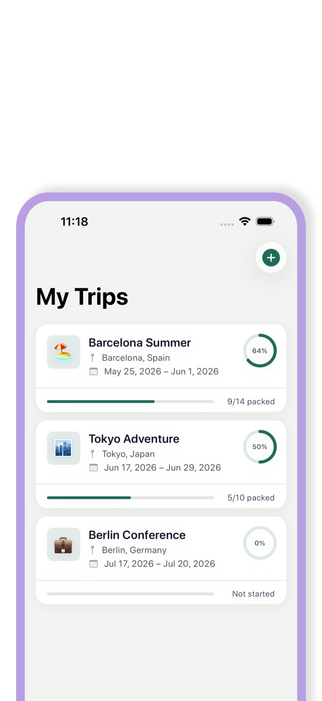 PackList - Smart Packing List App